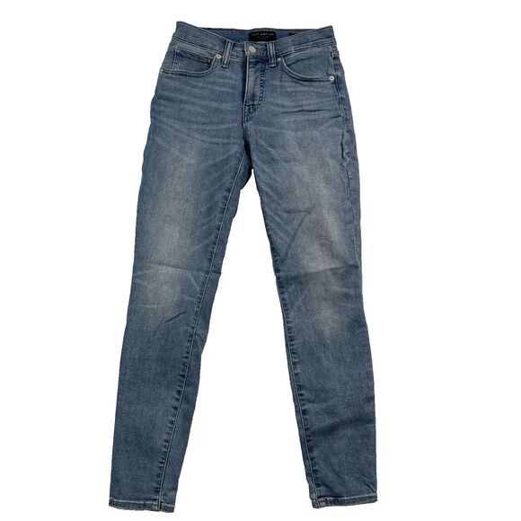 Lucky Brand Jeans Super Skinny AVA Pants Womens Sz 2/26 Mid Rise Light Wash - Picture 1 of 10